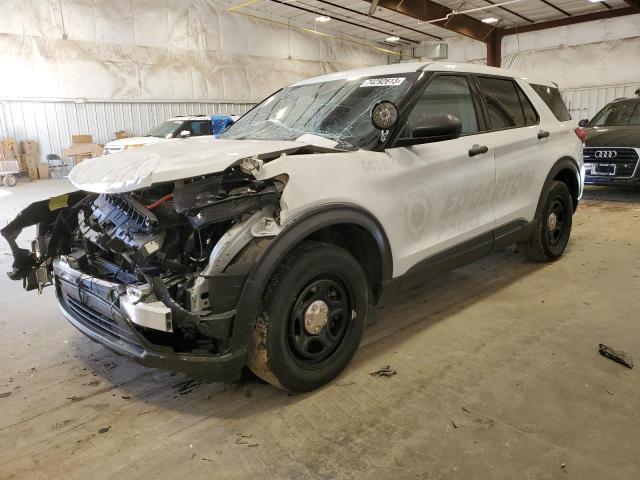 Image 1 of 2022 FORD EXPLORER POLICE INTERCEPTOR 2022 with VIN 1FM5K8AW2NNA08754