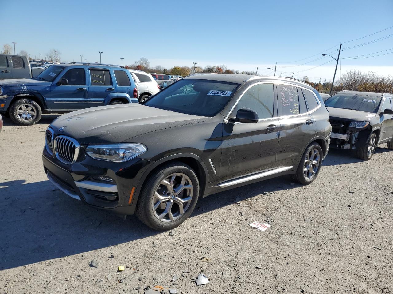 Изображение 1 2021 BMW X3 XDRIVE30I 2021 с VIN 5UXTY5C03M9E58259