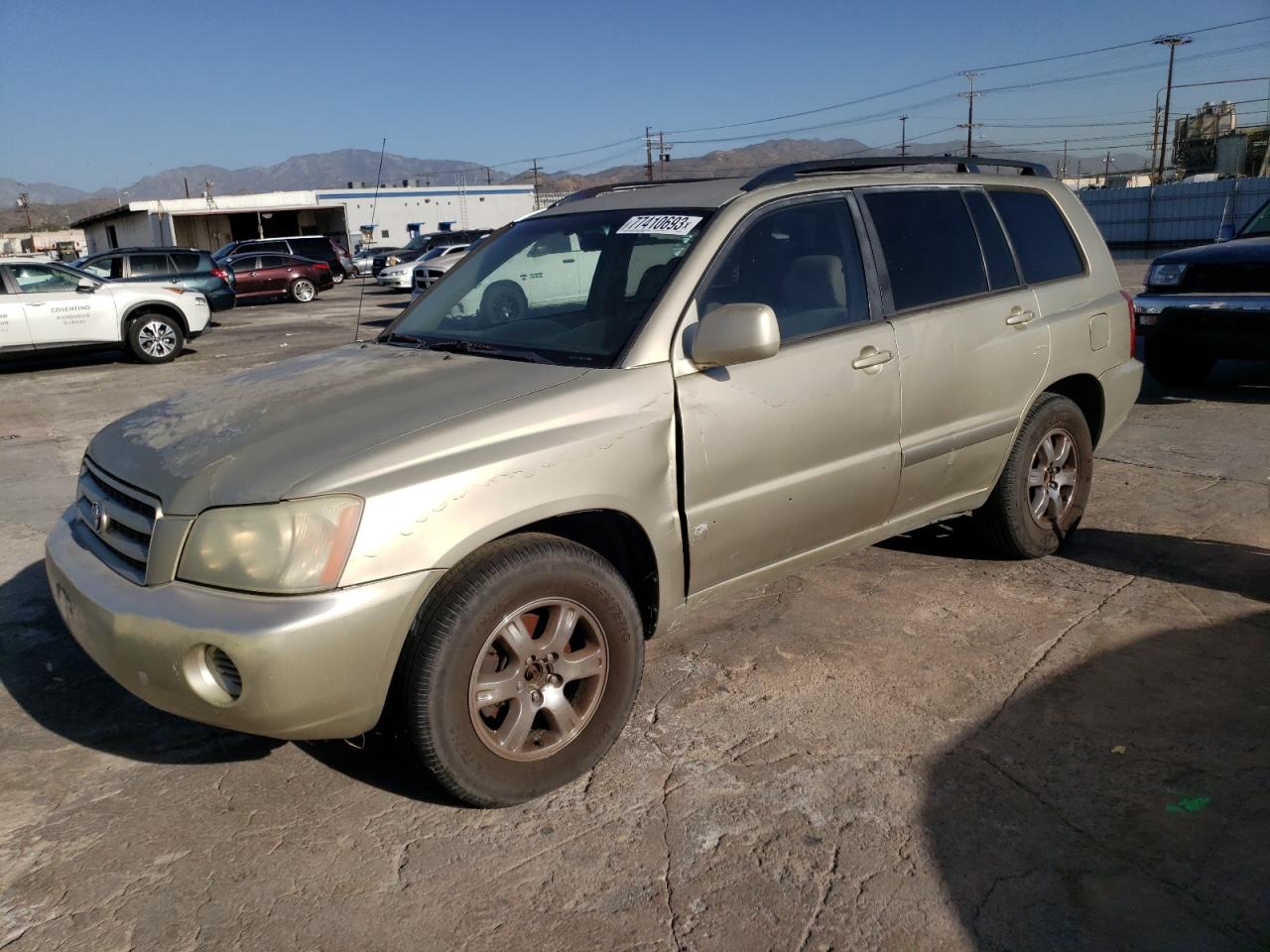 2003 TOYOTA HIGHLANDER  2003 image