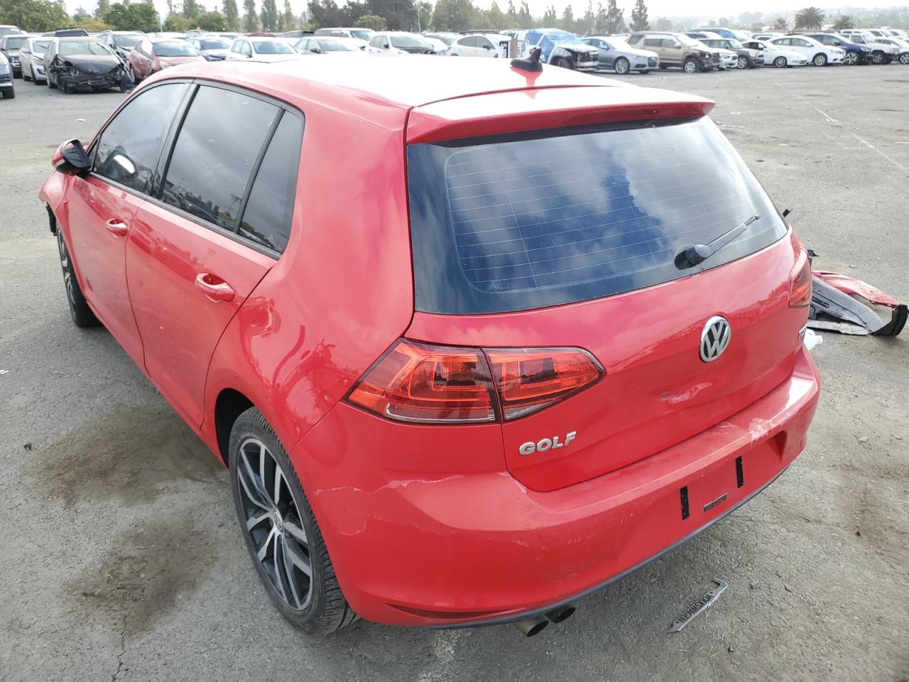 Изображение 2 2015 VOLKSWAGEN GOLF  2015 с VIN 3VW217AU1FM018123