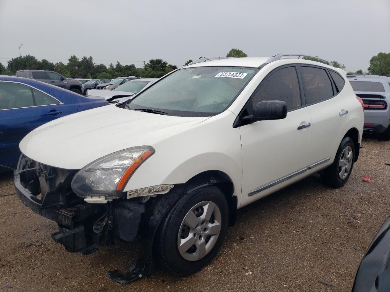 Изображение 1 2014 NISSAN ROGUE SELECT S 2014 с VIN JN8AS5MV1EW705819