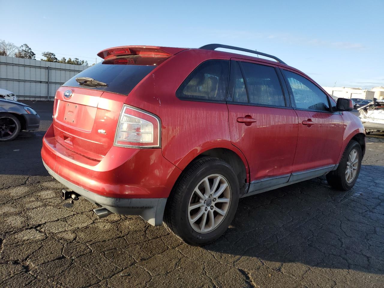 Image 3 of 2007 FORD EDGE SEL 2007 with VIN 2FMDK38CX7BB07315