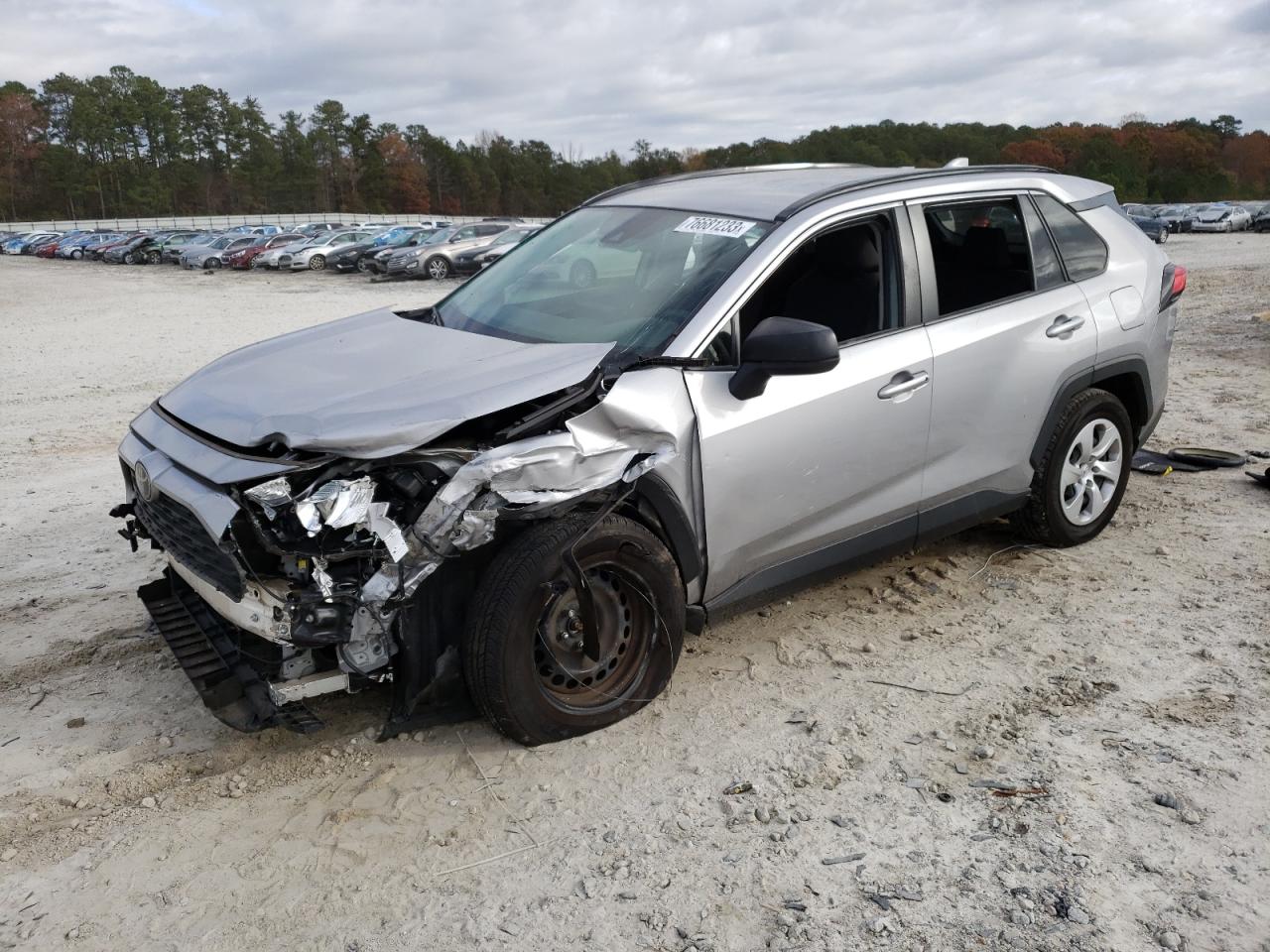 Image 1 of 2021 TOYOTA RAV4 LE 2021 with VIN JTMH1RFV4MD061390