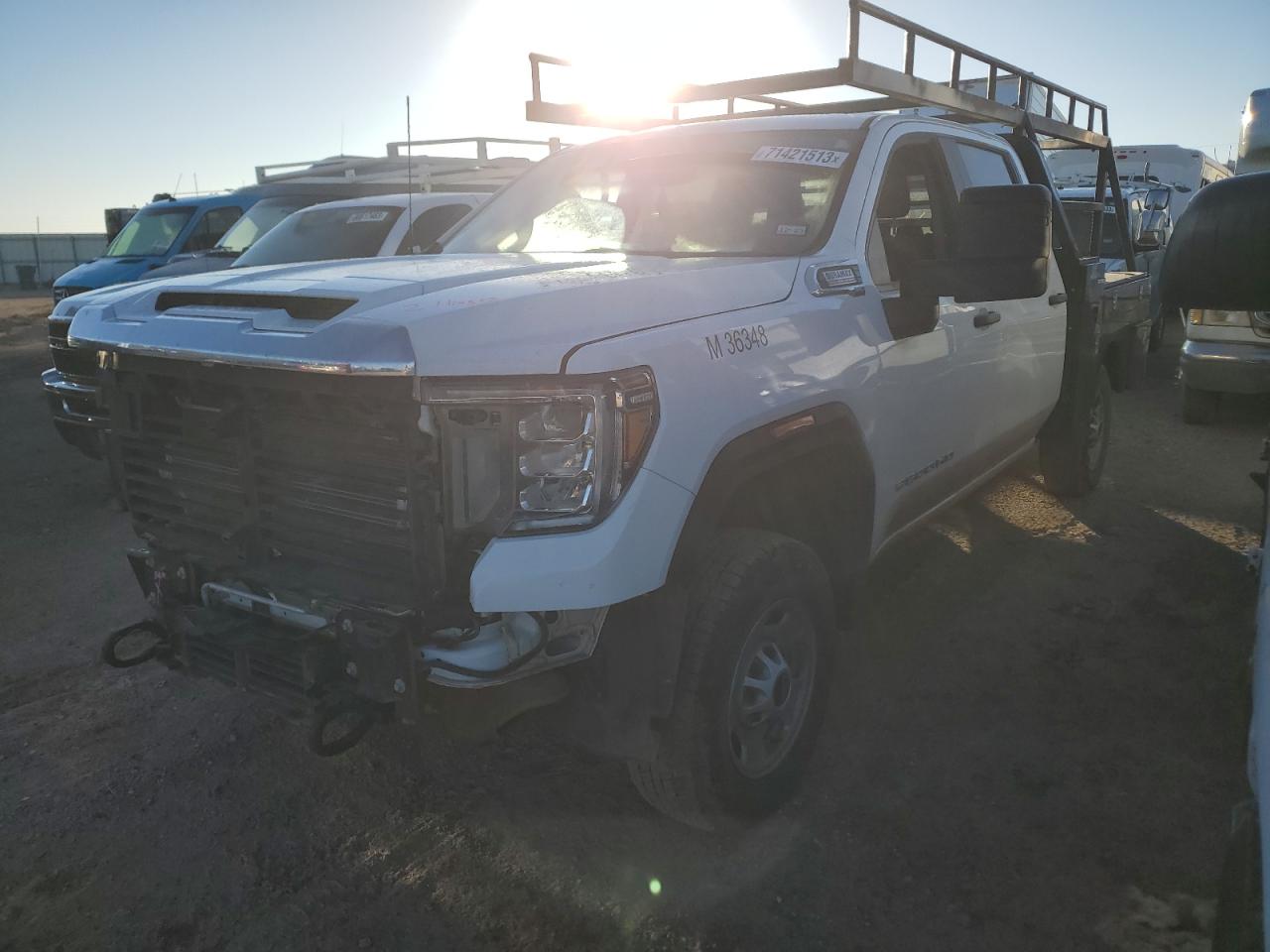 Image 1 of 2021 GMC SIERRA K2500 HEAVY DUTY 2021 with VIN 1GT49LEY0MF129155