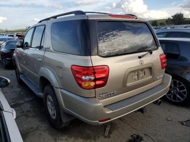 Изображение 2 2001 TOYOTA SEQUOIA SR5 2001 с VIN 5TDBT44A21S019190