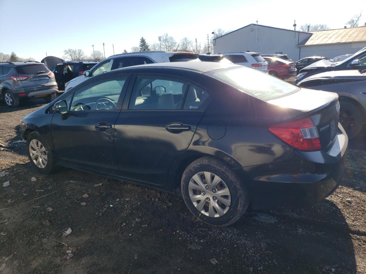 Image 2 of 2012 HONDA CIVIC LX 2012 with VIN 2HGFB2F48CH050799
