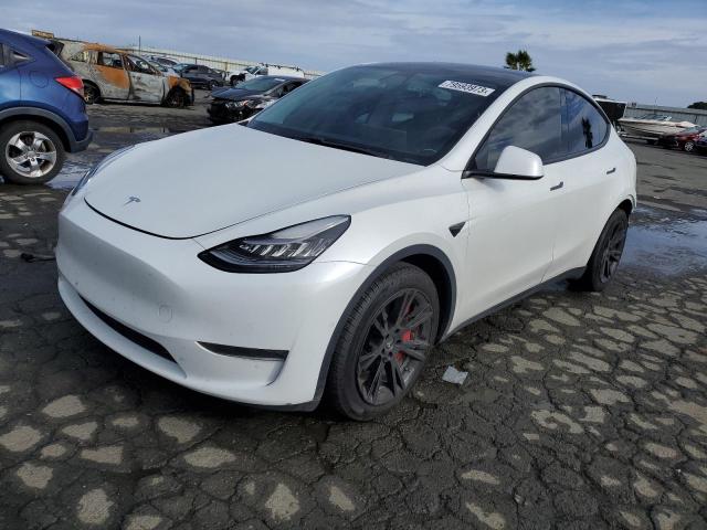 Image 1 of 2021 TESLA MODEL Y  2021 with VIN 5YJYGDEE7MF074422