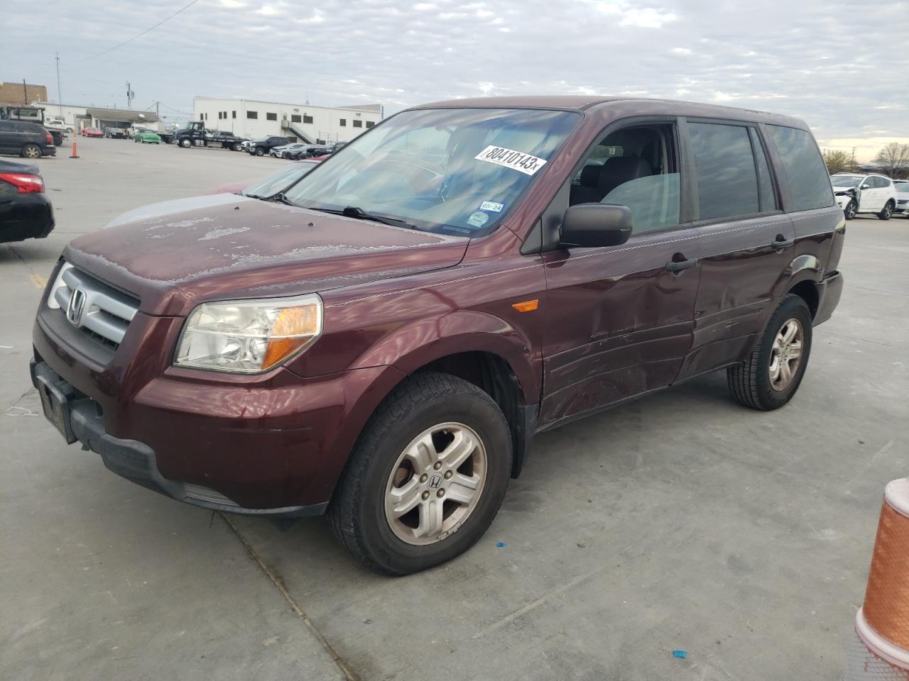 Изображение 2007 HONDA PILOT LX 2007