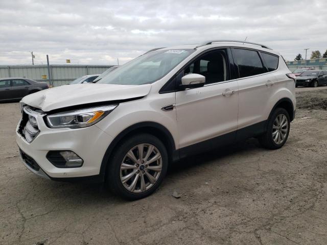 Image 1 of 2018 FORD ESCAPE TITANIUM 2018 with VIN 1FMCU9J98JUD48105
