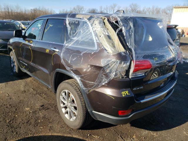 Image 2 of 2016 JEEP GRAND CHEROKEE LIMITED 2016 with VIN 1C4RJFBG0GC492152