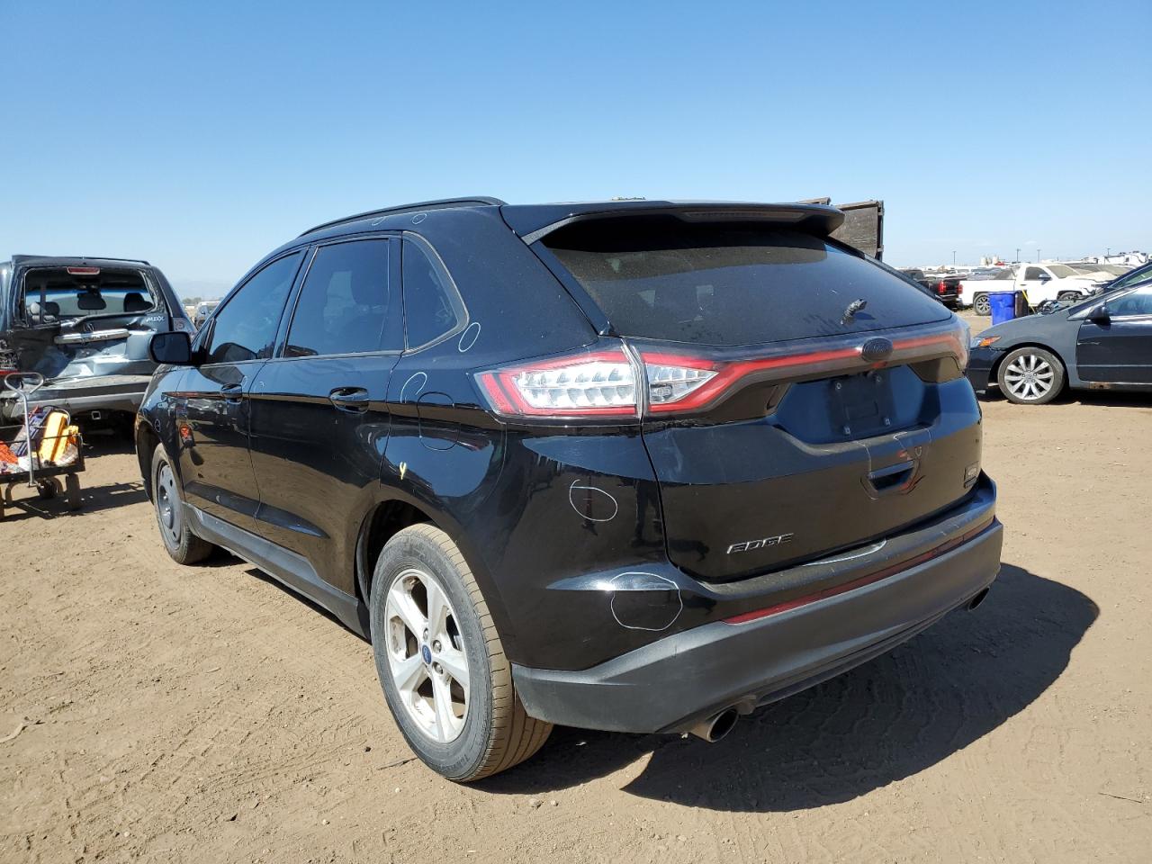 Image 2 of 2018 FORD EDGE SE 2018 with VIN 2FMPK4G91JBC26970