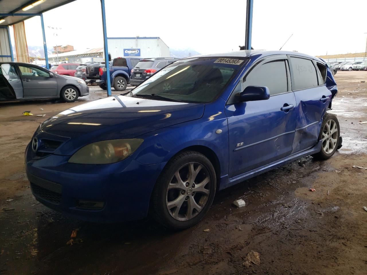Image 1 of 2008 MAZDA 3 HATCHBACK 2008 with VIN JM1BK343181842439