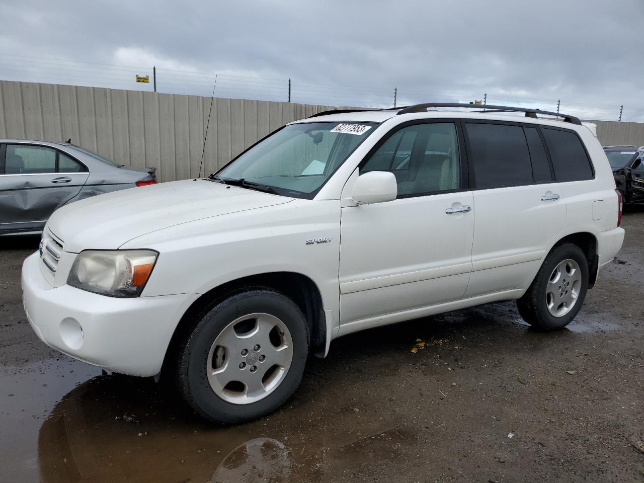 Image 1 of 2007 TOYOTA HIGHLANDER SPORT 2007 with VIN JTEDP21A970130994