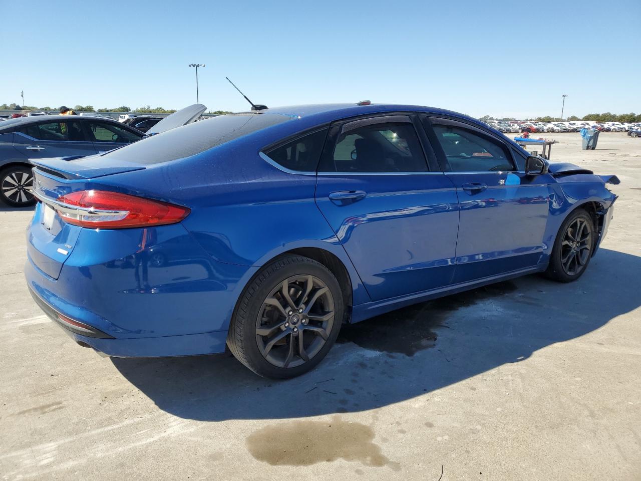 Изображение 3 2018 FORD FUSION SE 2018 с VIN 3FA6P0HD0JR186322