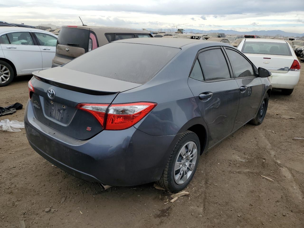 Image 3 of 2014 TOYOTA COROLLA L 2014 with VIN 5YFBURHE2EP111390