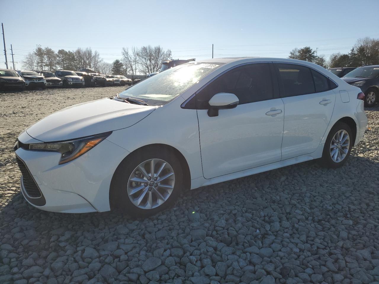 Image 1 of 2022 TOYOTA COROLLA XLE 2022 with VIN JTDFPMAEXN3029972