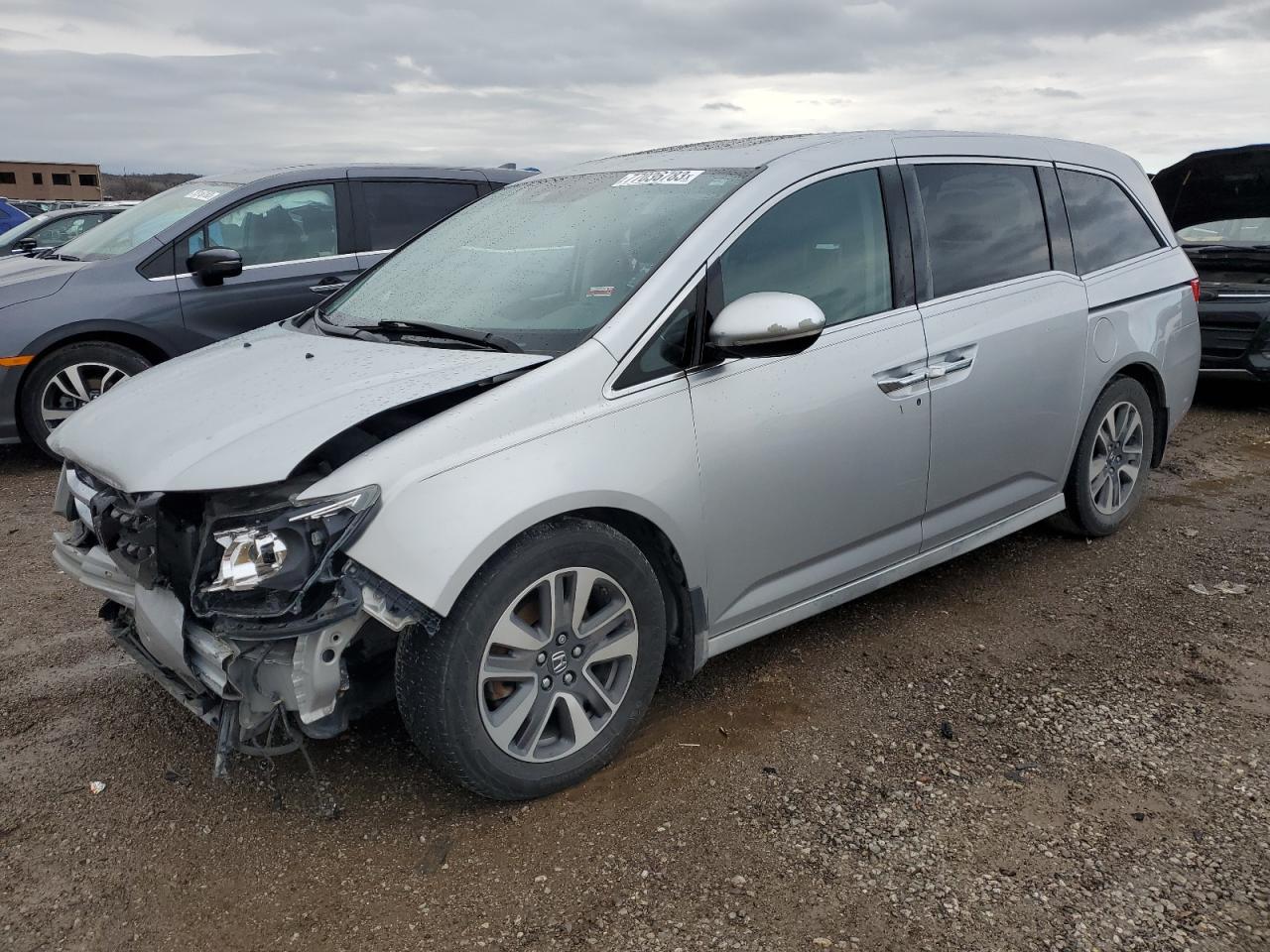 Image 1 of 2015 HONDA ODYSSEY TOURING 2015 with VIN 5FNRL5H96FB092790