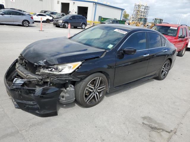 Image 1 of 2017 HONDA ACCORD SPORT 2017 with VIN 1HGCR2F57HA144525