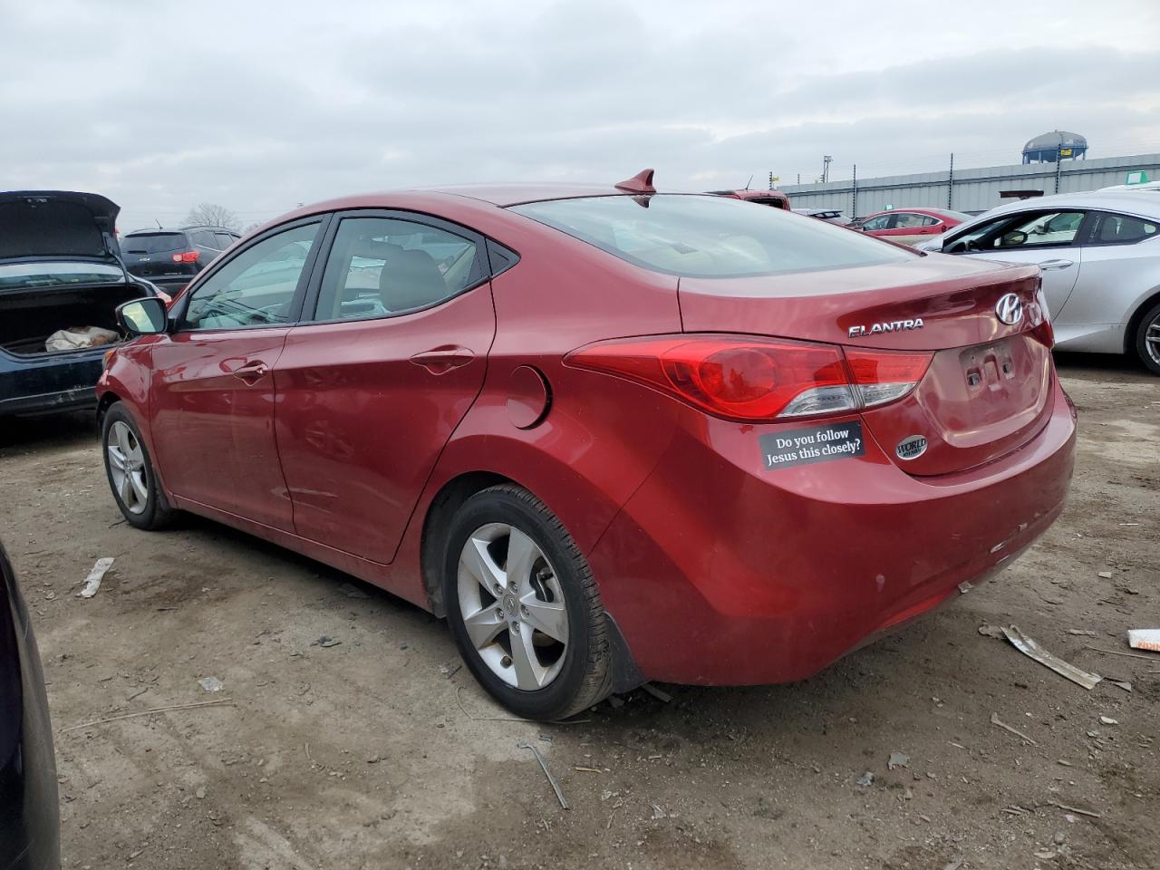 Image 2 of 2013 HYUNDAI ELANTRA GLS 2013 with VIN 5NPDH4AE3DH252135