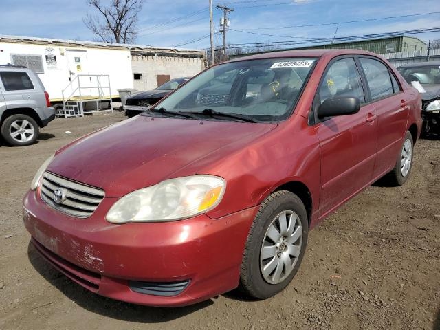 Image 1 of 2004 TOYOTA COROLLA CE 2004 with VIN 2T1BR32E54C257322