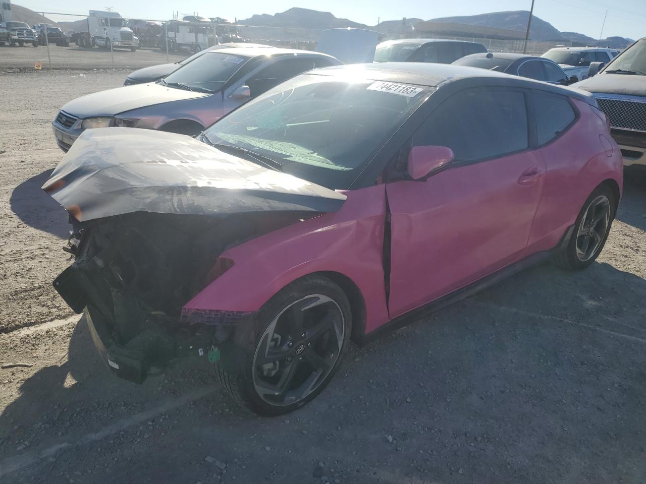 Image 1 of 2019 HYUNDAI VELOSTER TURBO 2019 with VIN KMHTH6AB0KU005862