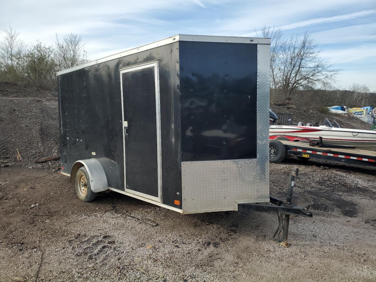 Obraz 2022 PEACH CARGO 12' ENCLOSED TRAILER 2022