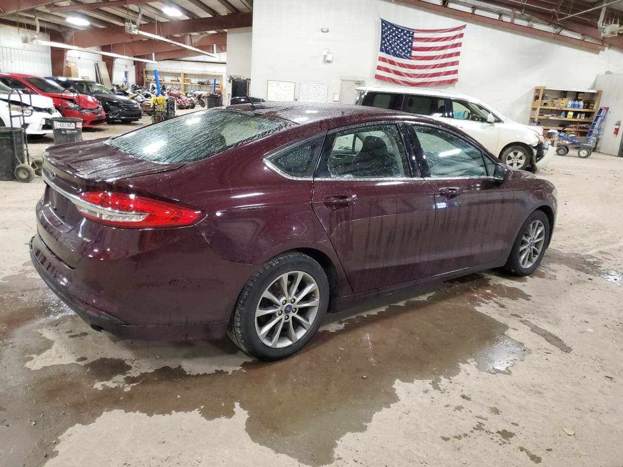 Image 3 of 2017 FORD FUSION SE 2017 with VIN 3FA6P0H73HR103888