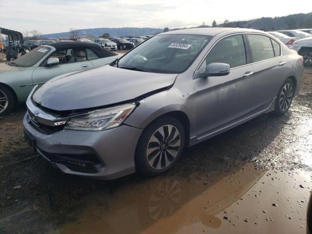 Image 1 of 2017 HONDA ACCORD TOURING HYBRID 2017 with VIN JHMCR6F72HC021676