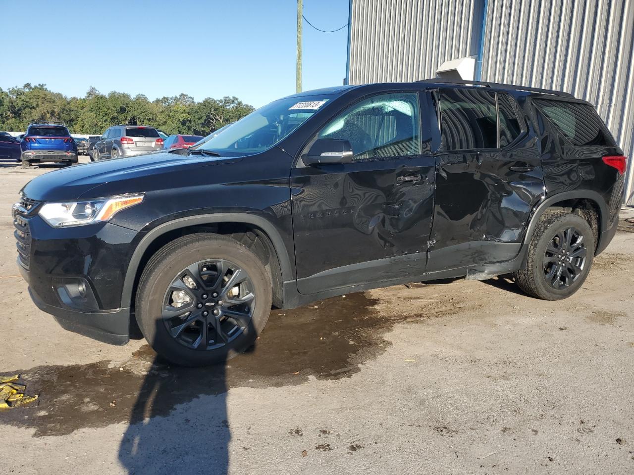Image 1 of 2021 CHEVROLET TRAVERSE RS 2021 with VIN 1GNERJKW2MJ218645
