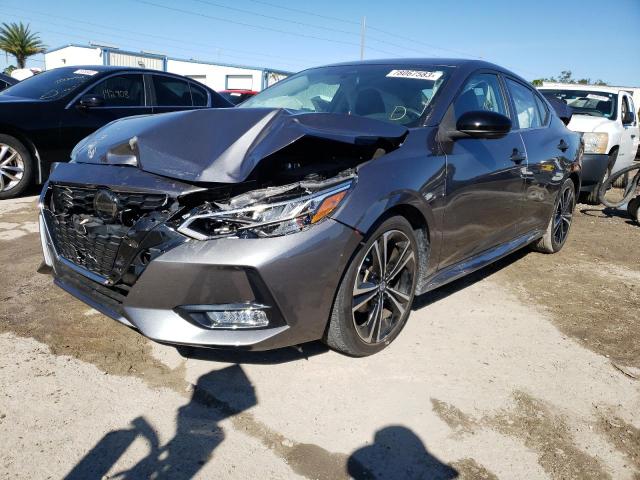 Изображение 1 2021 NISSAN SENTRA SR 2021 с VIN 3N1AB8DV7MY242205