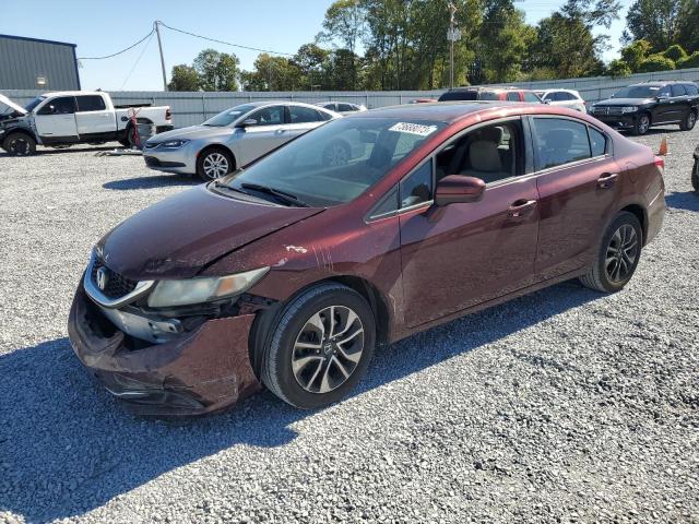 Obraz 1 z 2014 HONDA CIVIC EX 2014 z VIN 19XFB2F84EE050802