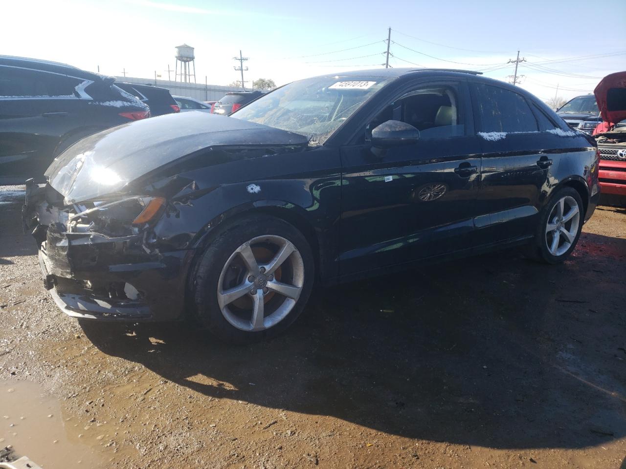 Image 1 of 2016 AUDI A3 PREMIUM 2016 with VIN WAUA7GFF7G1043160