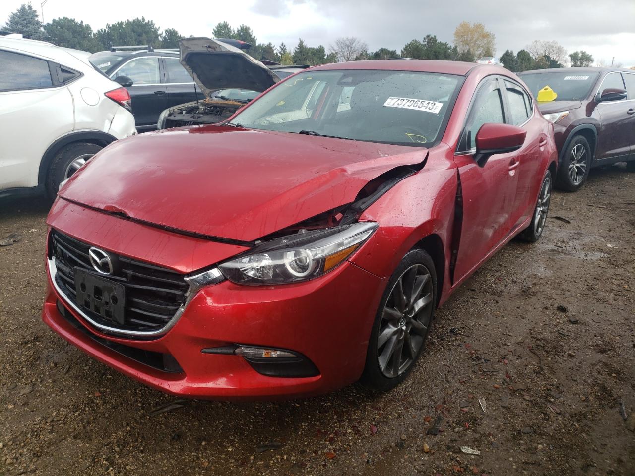 Image 1 of 2018 MAZDA 3 TOURING 2018 with VIN 3MZBN1L32JM245075