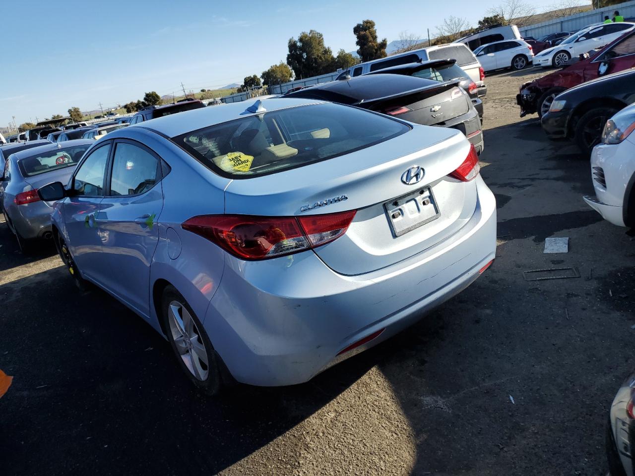 Obraz 2 z 2013 HYUNDAI ELANTRA GLS 2013 z VIN KMHDH4AE8DU568101