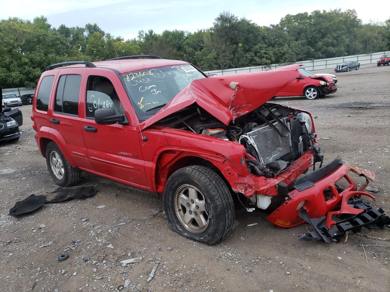 Image 1 of 2003 JEEP LIBERTY LIMITED 2003 with VIN 1J4GL58K93W723608