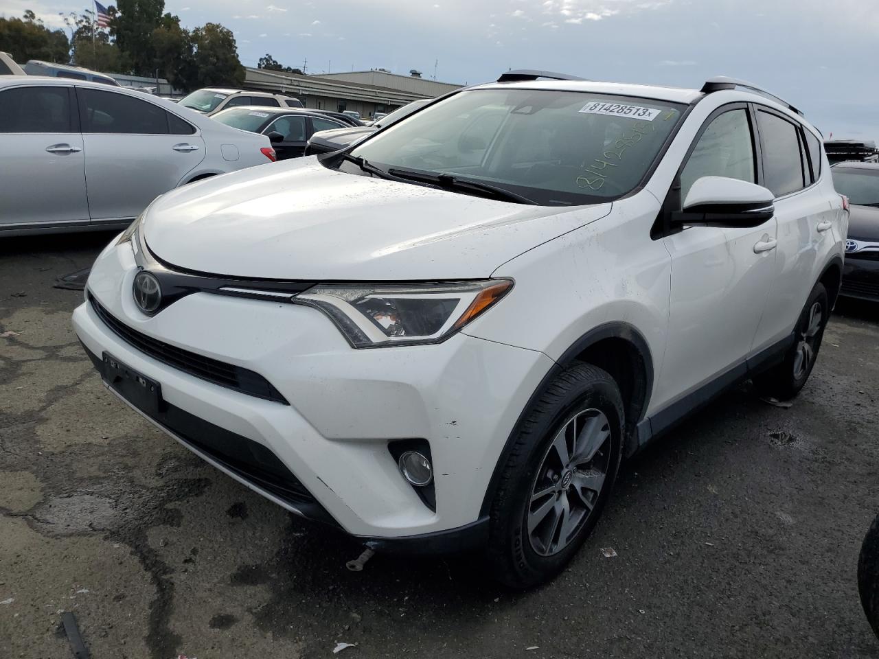 Image 1 of 2017 TOYOTA RAV4 XLE 2017 with VIN JTMWFREV9HJ105157