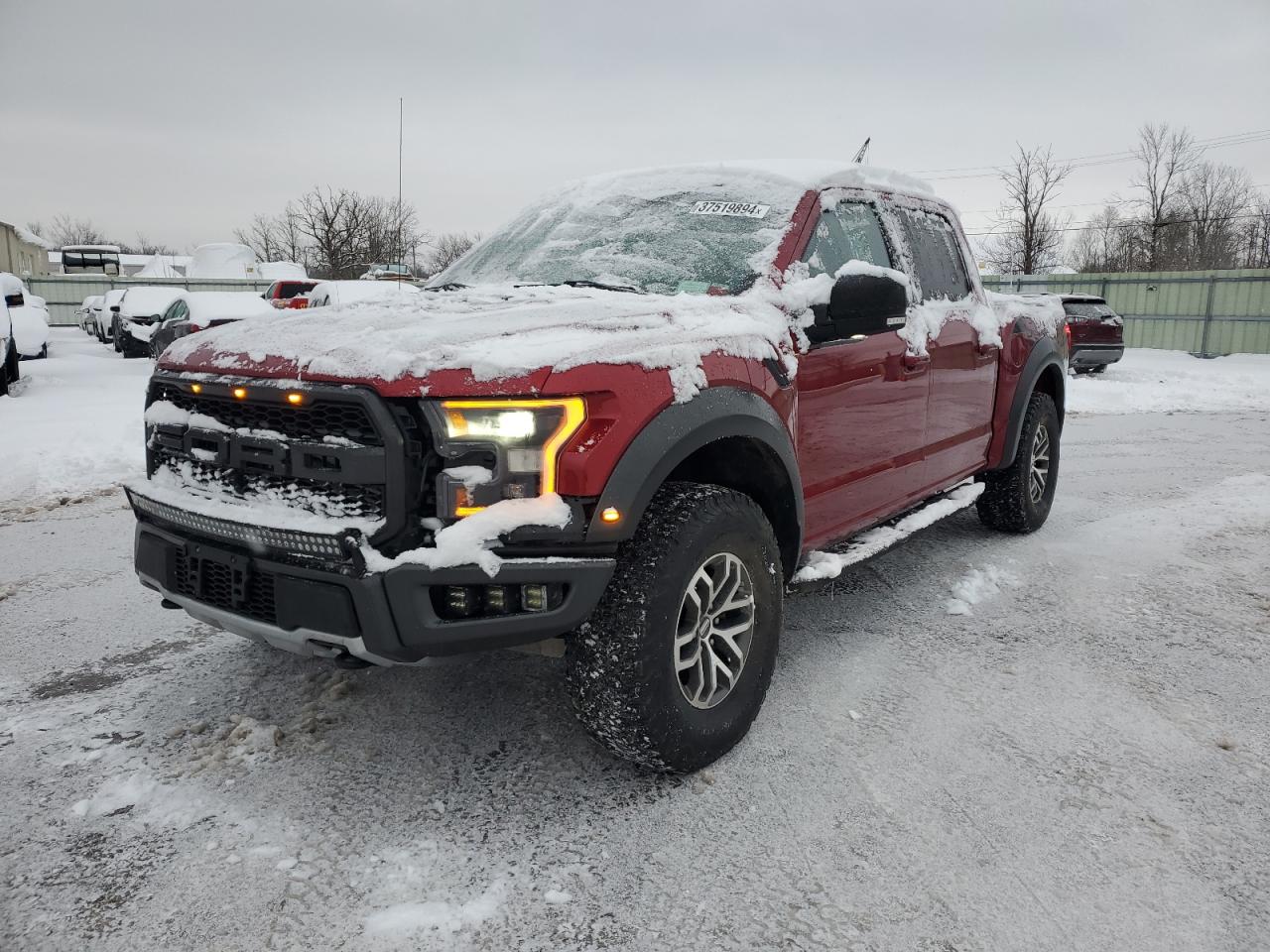 Obraz 1 z 2018 FORD F150 RAPTOR 2018 z VIN 1FTFW1RG1JFD82231