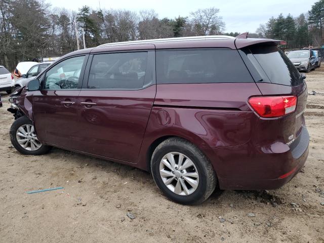Image 2 of 2017 KIA SEDONA LX 2017 with VIN KNDMB5C15H6333154