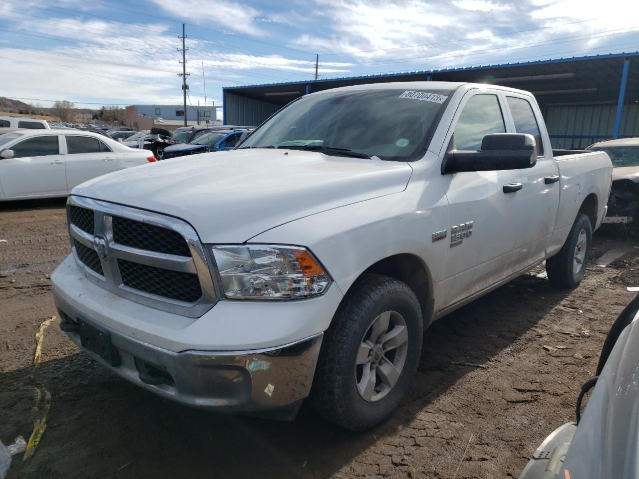 Image 1 of 2019 RAM 1500 CLASSIC TRADESMAN 2019 with VIN 1C6RR7FT8KS655996