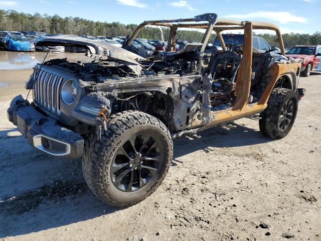 Image 1 of 2021 JEEP WRANGLER UNLIMITED SAHARA 4XE 2021 with VIN 1C4JJXP65MW861830