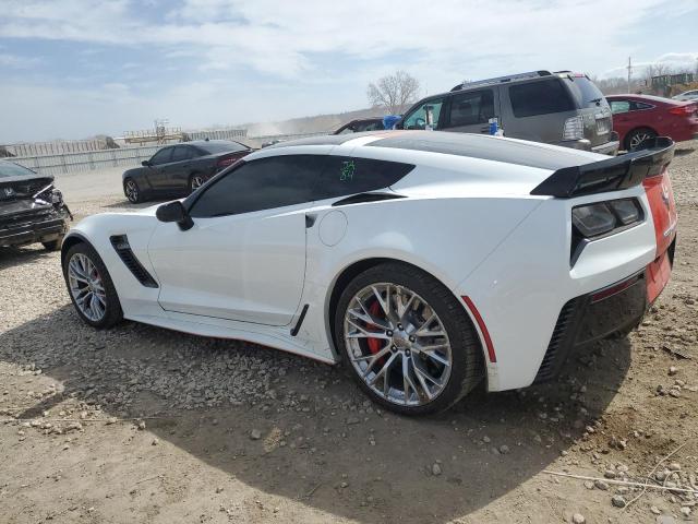 Image 2 of 2017 CHEVROLET CORVETTE Z06 3LZ 2017 with VIN 1G1YU2D65H5601185