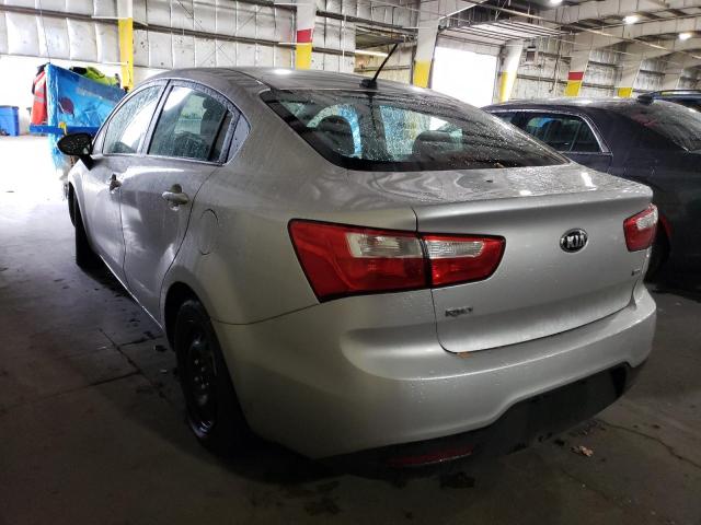 Image 2 of 2014 KIA RIO LX 2014 with VIN KNADM4A32E6357753