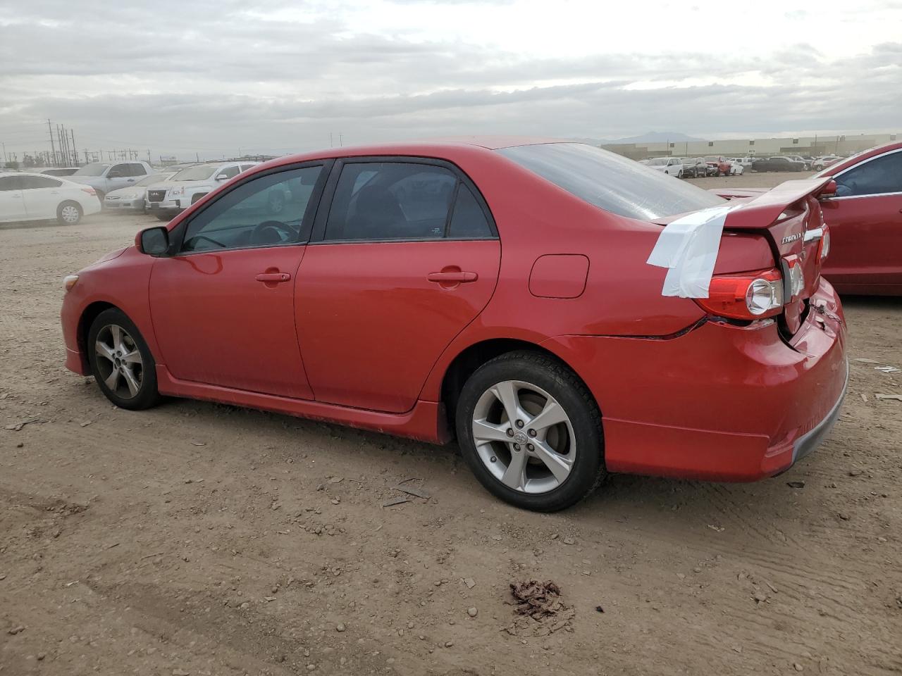 Image 2 of 2013 TOYOTA COROLLA BASE 2013 with VIN 5YFBU4EE7DP105610