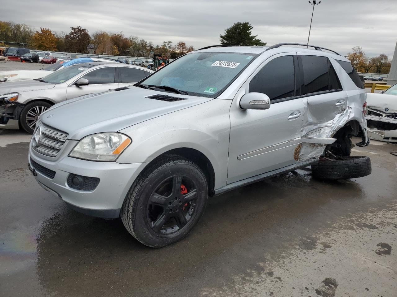 Image 1 of 2008 MERCEDES-BENZ ML 350 2008 with VIN 4JGBB86E48A401251