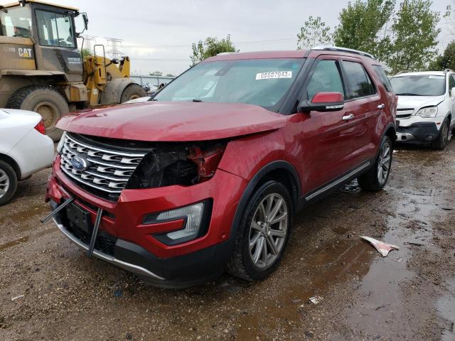 Obraz 1 z 2017 FORD EXPLORER LIMITED 2017 z VIN 1FM5K8FH9HGB51123