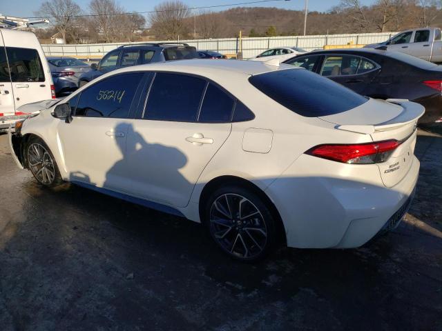 Image 2 of 2021 TOYOTA COROLLA XSE 2021 with VIN JTDT4MCE6MJ078766