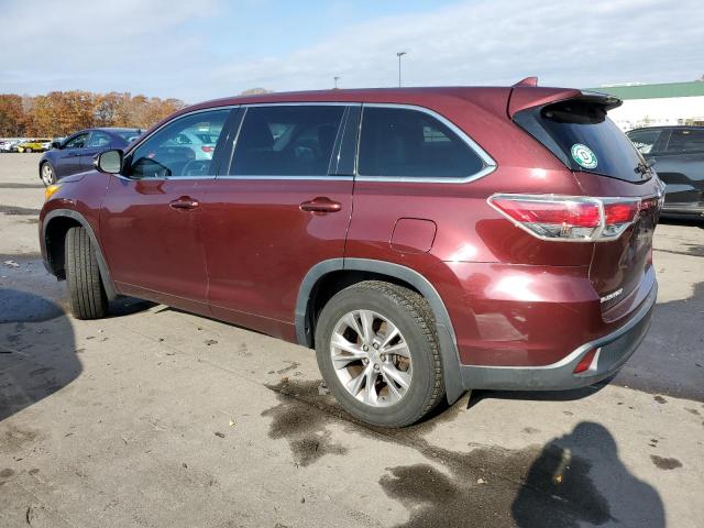 Image 2 of 2014 TOYOTA HIGHLANDER LE 2014 with VIN 5TDBKRFH6ES048370