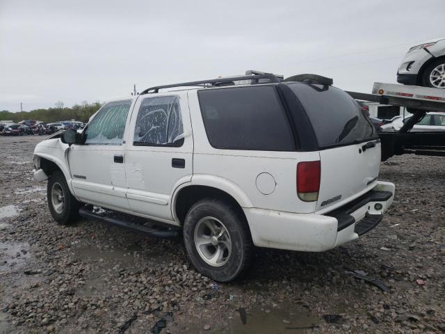 Image 2 of 2002 CHEVROLET BLAZER  2002 with VIN 1GNCS13WX2K135093