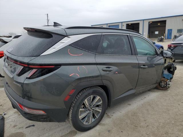 Image 3 of 2022 HYUNDAI TUCSON BLUE 2022 with VIN KM8JBCA1XNU021070