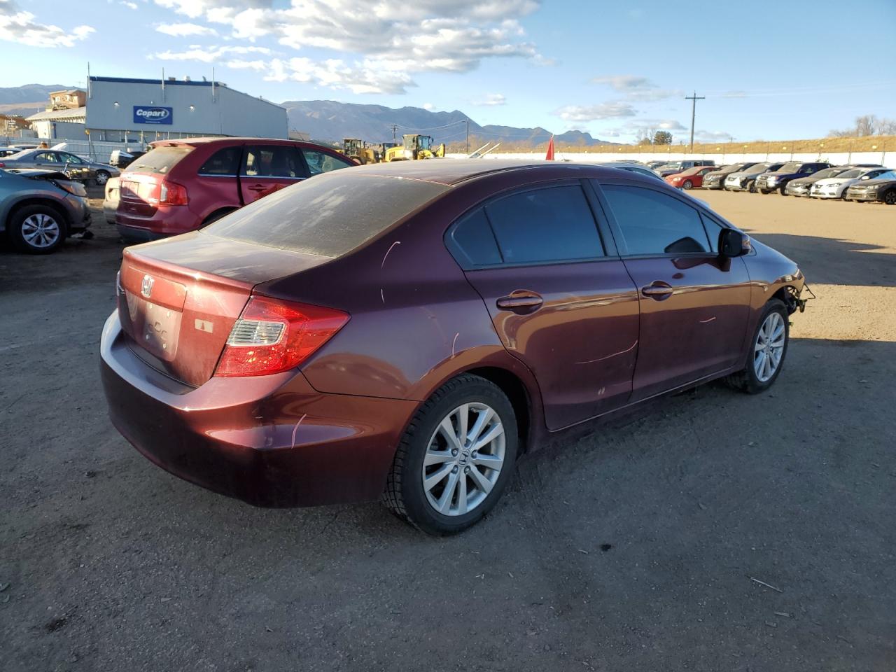 Изображение 3 2012 HONDA CIVIC EX 2012 с VIN 2HGFB2F80CH608499